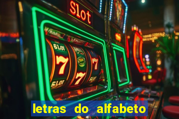 letras do alfabeto personalizadas para imprimir